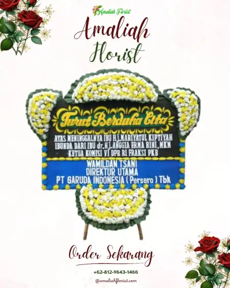 Papan Bunga Duka Pasar Ciputat